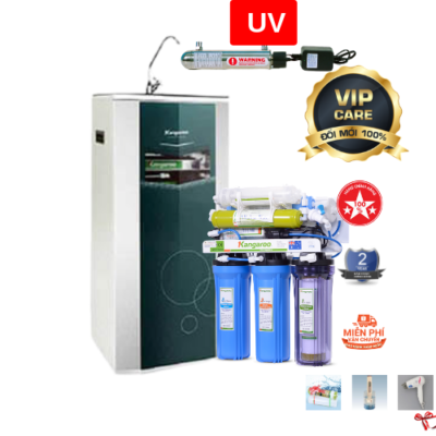 Máy Lọc Nước Kangaroo 8 Lõi KG104UV vỏ VTU - Đèn UV
