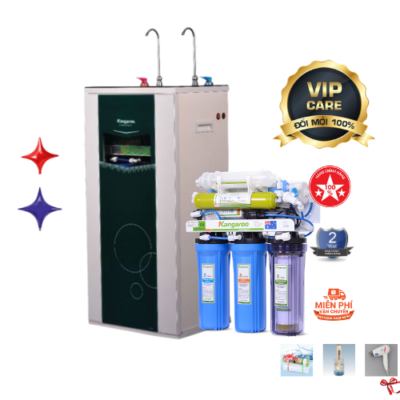 Kangaroo Hydrogen 10 lõi KG10A3 - 2 Vòi Nóng Lạnh